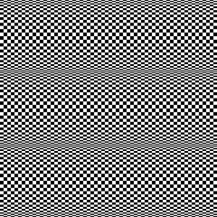 fashionable monochrome op art pattern. seamless vector background.