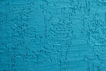 Blue cement wall,Rough surface look like blue sand.Background texture design. Old light blue cement texture and background