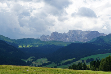 Fototapeta na wymiar Alpe di Siusi/Seiser Alm