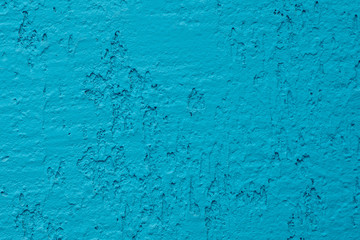 Blue cement wall,Rough surface look like blue sand.Background texture design. Old light blue cement texture and background