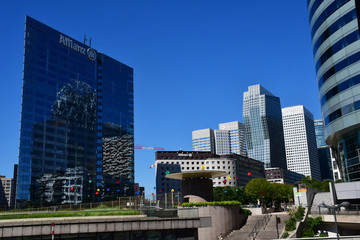 La Defense; France - may 25 2017 : La Defense district