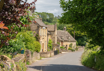 Fototapeta na wymiar The picturesque Cotswold village of Naunton, Gloucestershire, United Kingdom