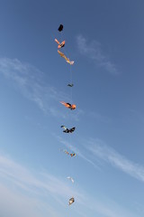 Naklejka na ściany i meble kite in the sky
