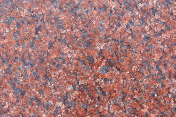 Polished red granite texture use for background.