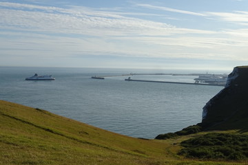 White Cliffs of Dover, Kent, England, UK