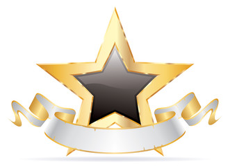 black star black banner sharp