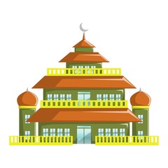 Beautiful Mosque Building, Islamic building to pray