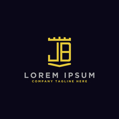 Inspiring company logo designs from the initial letters JB logo icon. -Vectors