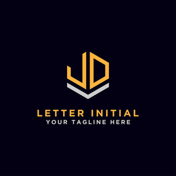 Inspiring company logo designs from the initial letters JD logo icon. -Vectors