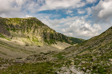 Mountain landscape, Tatra mountains, Poland, Panszczyca valley in summer