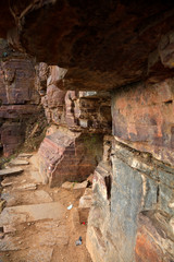 Rock landscapes in nature