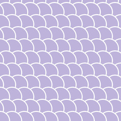 Purple seamless pattern in the shape of a wave, marine colored background, vector illustration