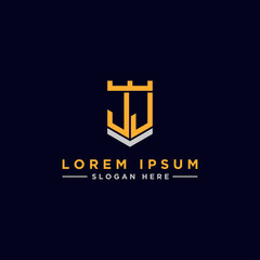 Inspiring company logo designs from the initial letters JJ logo icon. -Vectors