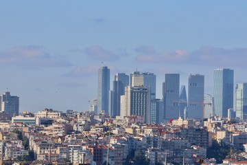 Fototapeta na wymiar Skyline and Landcape Istanbul, Turkey
