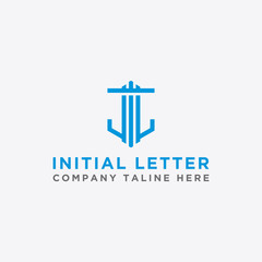 Inspiring company logo designs from the initial letters logo icon JL. -Vectors