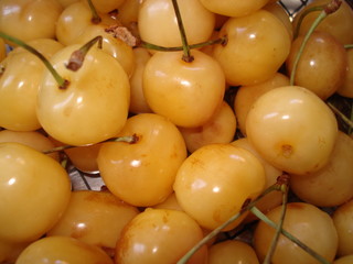 yellow cherry bunch