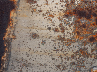 Rusty metal texture background