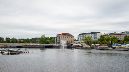 Savonlinna, Finland, 08.08.2019, sights and attractions in Savonlinna