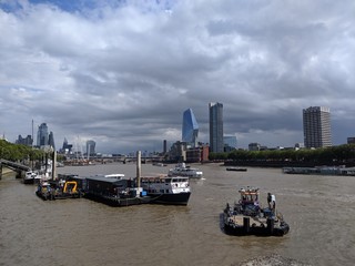 view of thames in london