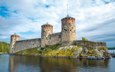 Savonlinna, Finland, 08.08.2019, sights and attractions in Savonlinna