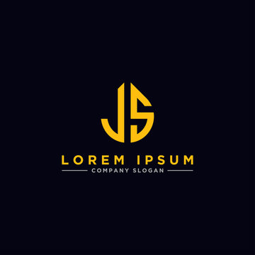 Inspiring company logo designs from the initial letters of the JS logo icon. -Vectors
