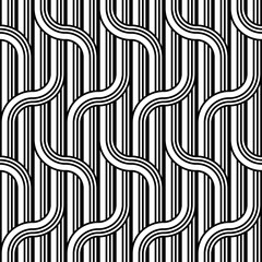 Design seamless waving pattern