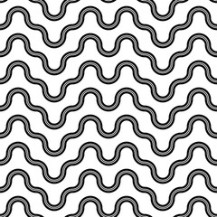 Design seamless waving pattern