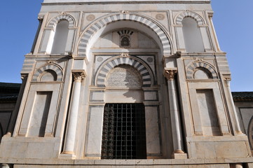 Fototapeta na wymiar Tourbet Youssef Dey, Mausoleum, Tunis, Medina