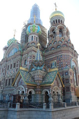Fototapeta na wymiar Saint Petersbourg Russie