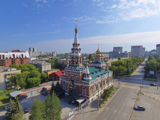 Bishop's Compound of the Church of the ascension. Perm. Russia