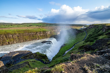 Fototapeta na wymiar Gullfoss auf Island