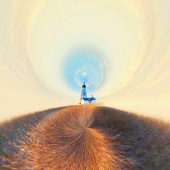 tiny planet lighthouse