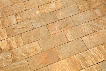 Rock stone ground