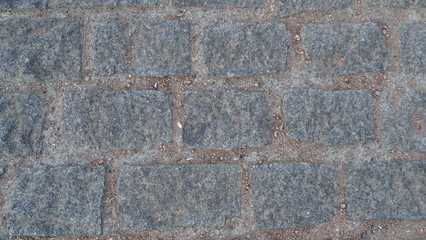 Textura de carretera de piedra