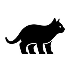 Cat logo. Icon design. Template elements