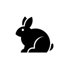 Rabbit logo. Icon design. Template elements