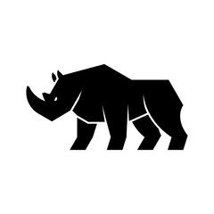 Rhinoceros Logo. Icon design. Template elements