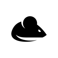 Mouse Logo. Icon design. Template elements