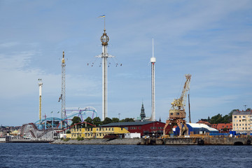 Fototapeta premium Tivoli in Stockholm