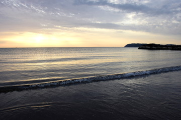 Obraz premium Sonnenaufgang am Meer