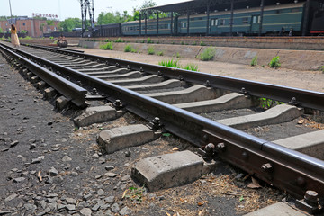 rail track and Ms.