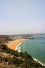 aerial view of miami beach
