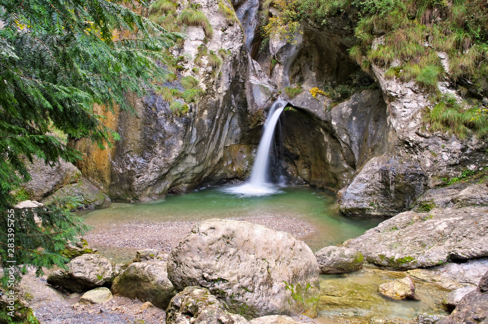 Canvas Prints porlezza cascata di begna am luganersee, italien - porlezza cascata di begna near lake lugano