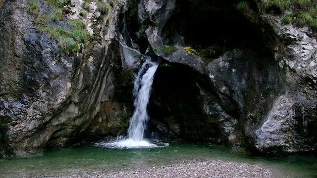 Porlezza Cascata di Begna am Luganersee, Italien