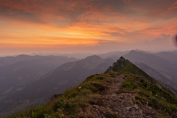 Sunrise at the Kanisflug