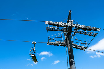 Chair lift in Summer Season, Austria, Europe