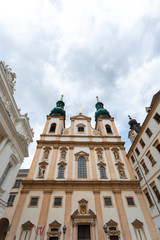 Obraz premium Jesuit Church in Vienna, Austria