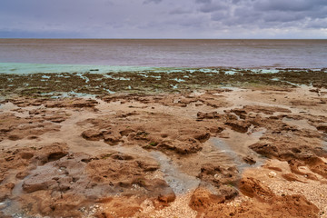 coast of the Sea of Azov, seascape