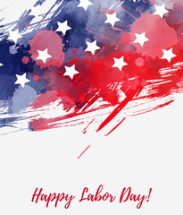 Labor day holiday in USA.