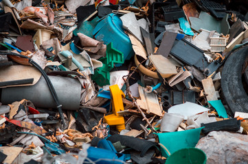 ecology nature pollution by garbage and the globe global problem